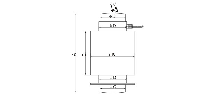 GCS705 Vehicle Scales Canister Load Cell Weight Sensor - Casscale Canada