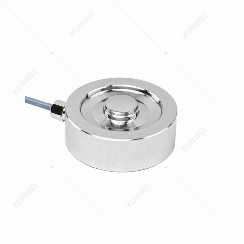 Mini Button Type Compression Force Sensor For Small Space