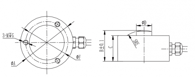Pancake/Canister Load Cell CF-808 – High-Capacity Button Sensor For Precision Assembly & Automation 0