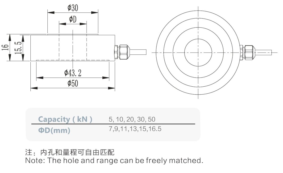 T119B installation drawing