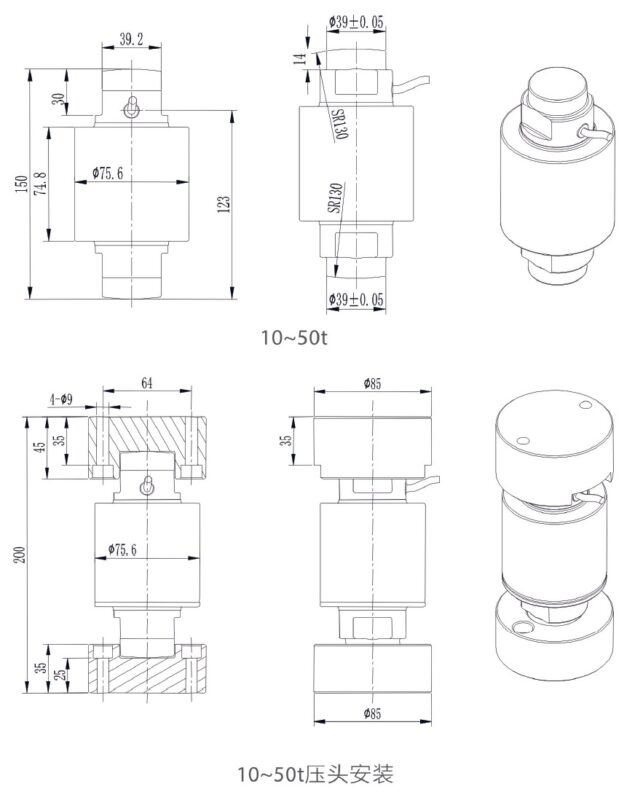 T199 installation drawings