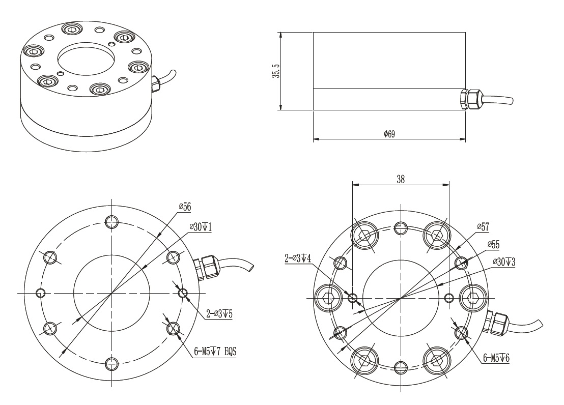 T521 installation drawings