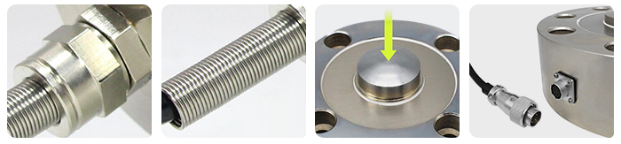 Pancake load cell feature