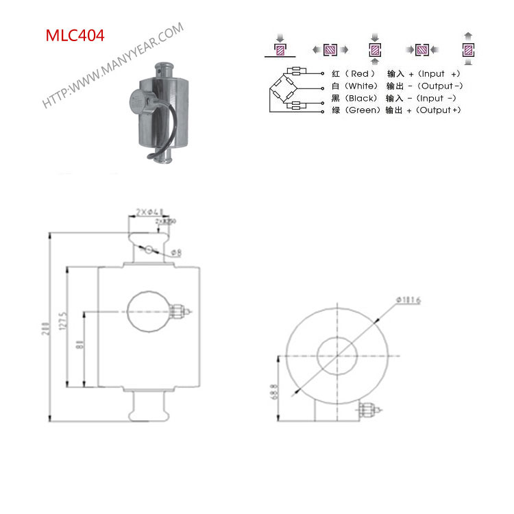 MLC404 -hopper scale load cell-MANYYEAR TECHNOLOGY MLC404 -hopper scale load cell-MANYYEAR TECHNOLOGY