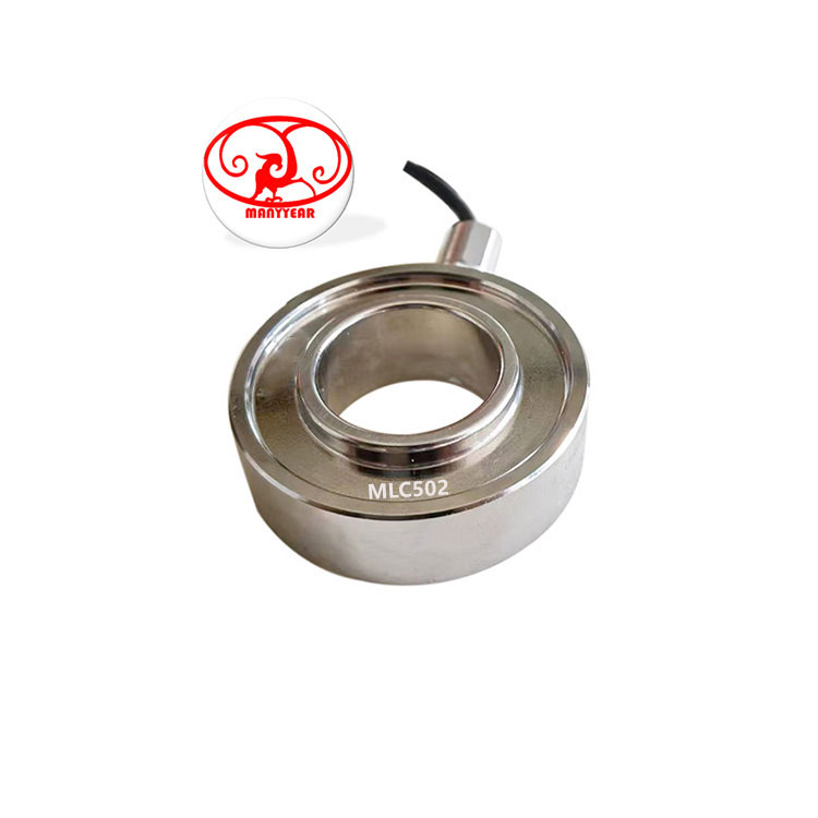 MLC502 – Through-shaft gasket type ring load cell 500kg