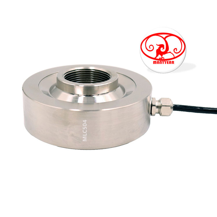 MLC504 – through-shaft gasket type ring load cell 500kg