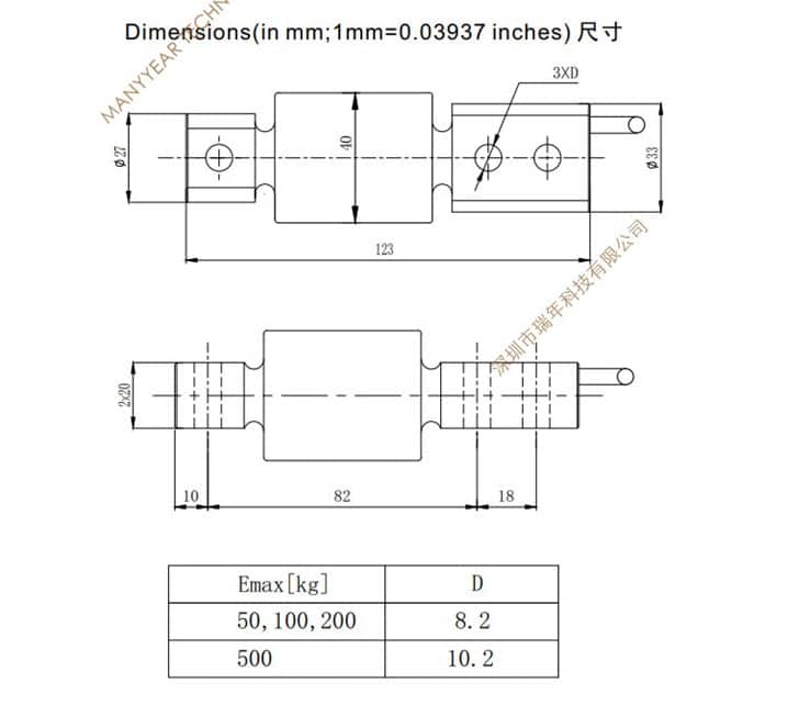 MLC812-Z6R dimension