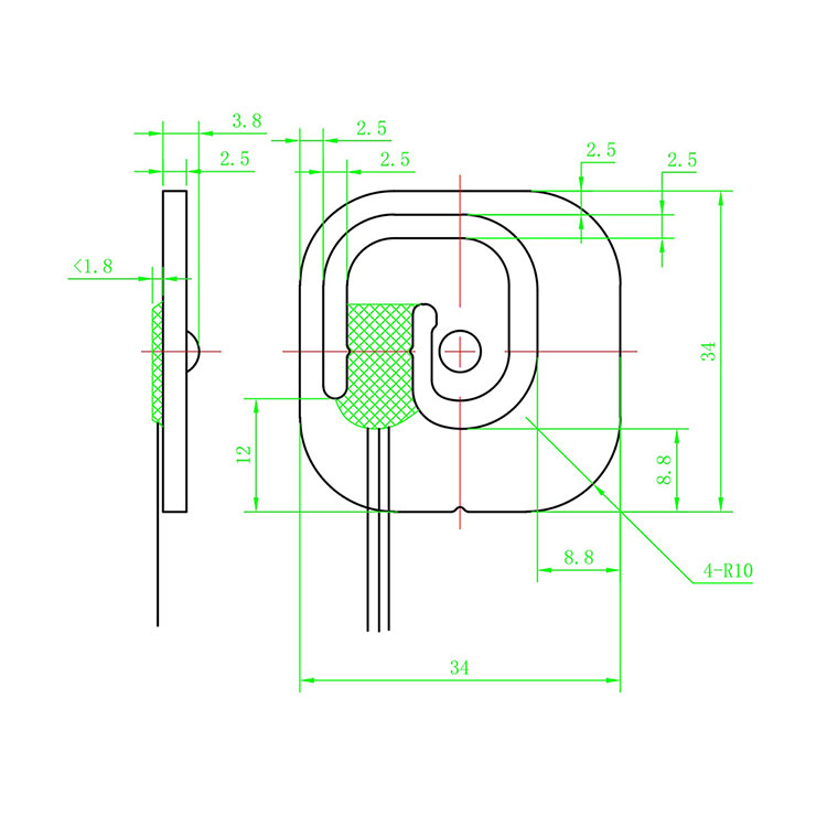 MLC913AB dimension
