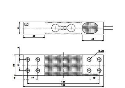 300kg single point load cell for smart warehouse