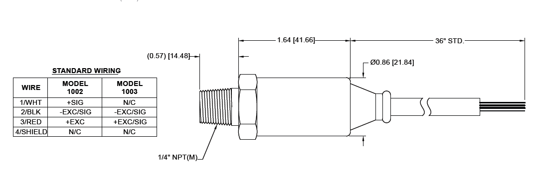 Model 1002, 1003