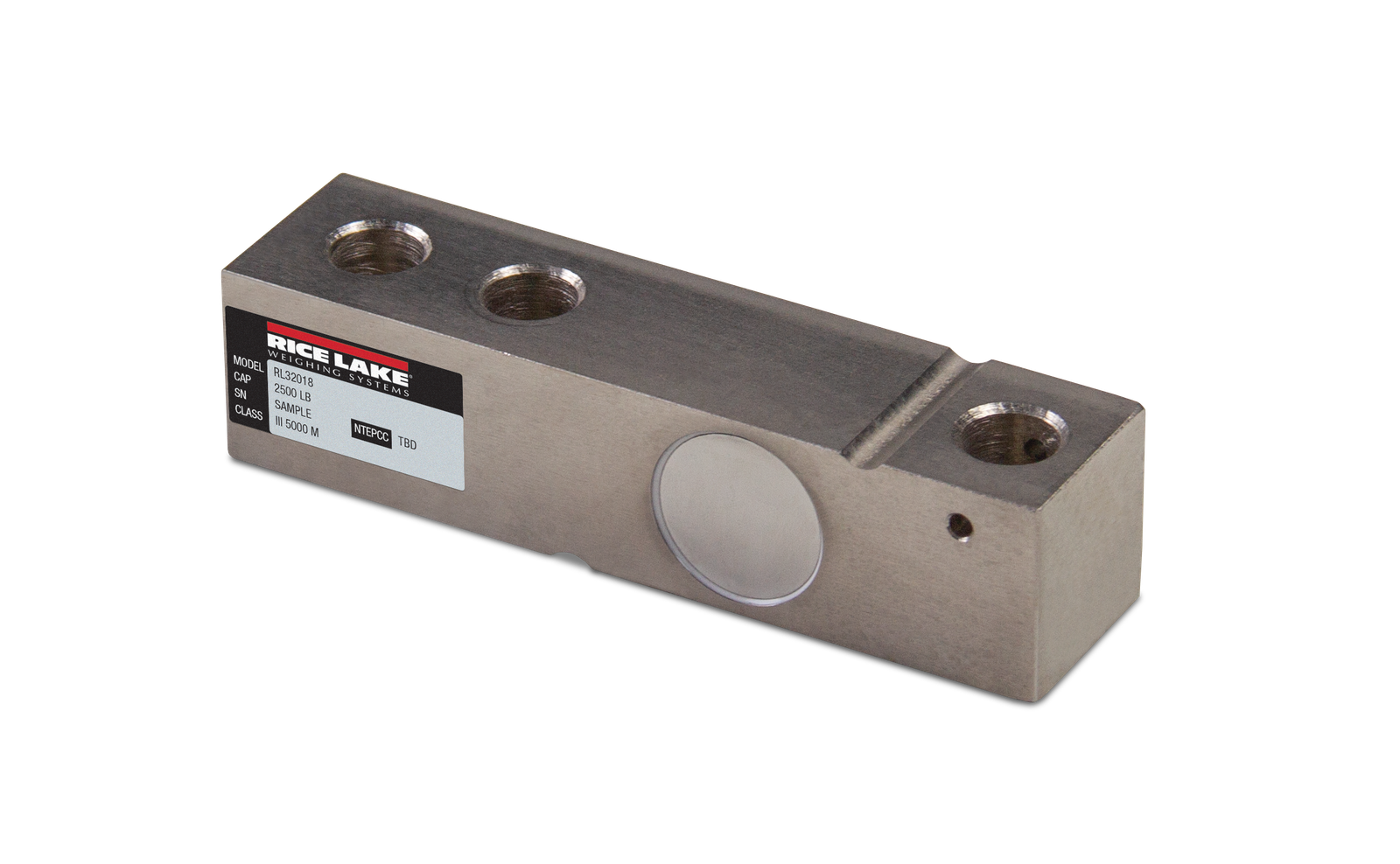 Rice Lake RL32022 Alloy Steel, Single-ended Beam Load Cell