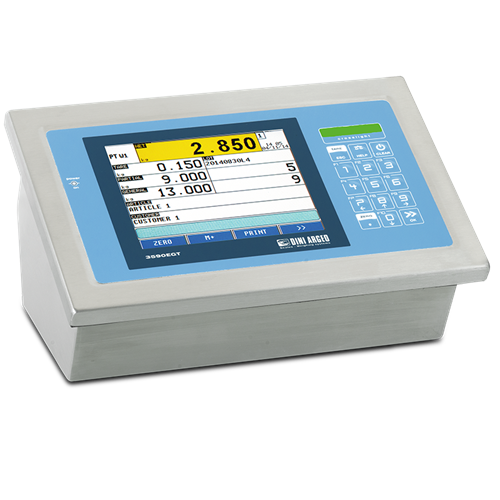DINI ARGEO / 3590EGT 3GD Touchscreen Indicator for ATEX 2 and 22 Zones