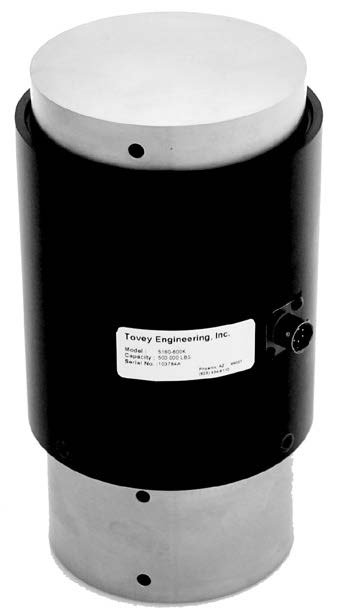 Tovey 5100 SERIES HIGH CAPACITY COMPRESSION COLUMN FORCE TRANSDUCERS