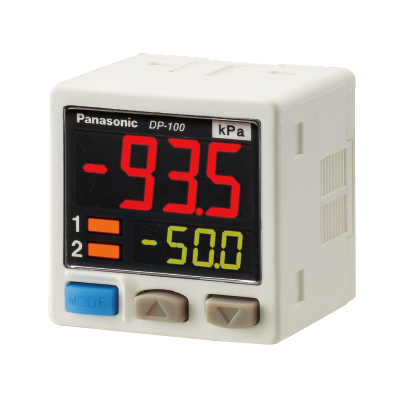 Panasonic Dual Display Digital Pressure Sensor [For Gas] DP-100L