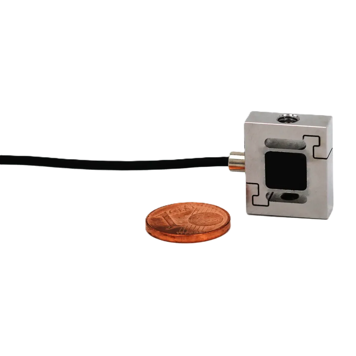 OCTOGON Miniature tension-compression force transducer FSA