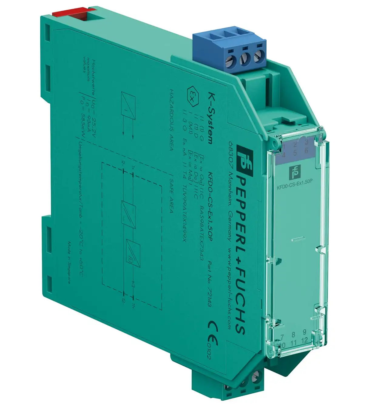 Pepperl+Fuchs KFD0-CS-Ex1.50P Repeater