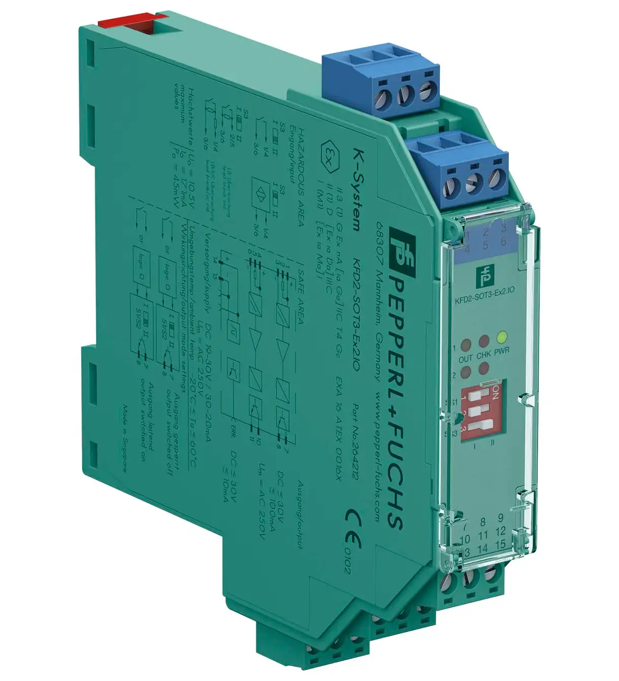 Pepperl+Fuchs KFD2-SOT3-Ex2.IO Switch Amplifier