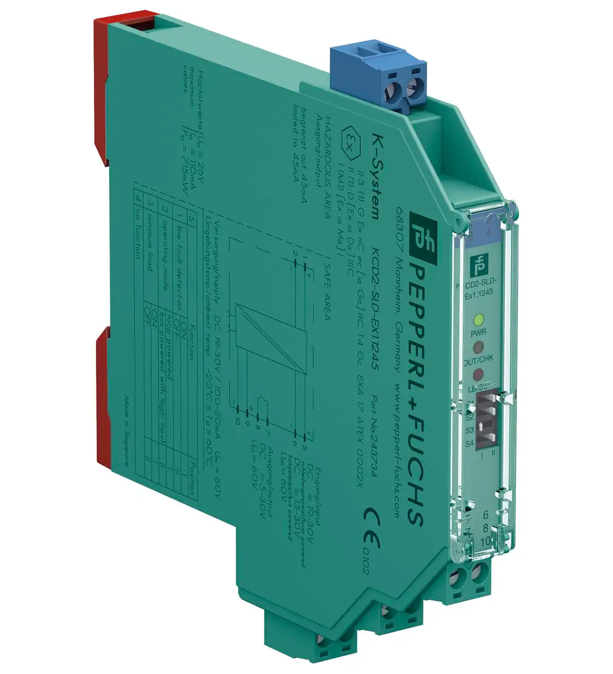 Pepperl+Fuchs KCD2-SLD-Ex1.1245 Solenoid Driver