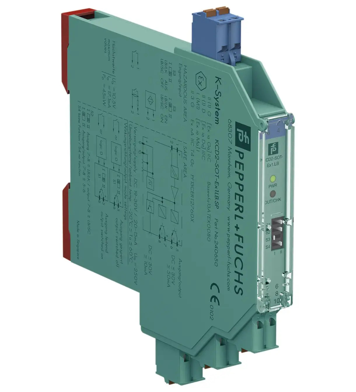 Pepperl+Fuchs KCD2-SOT-Ex1.LB.SP Switch Amplifier