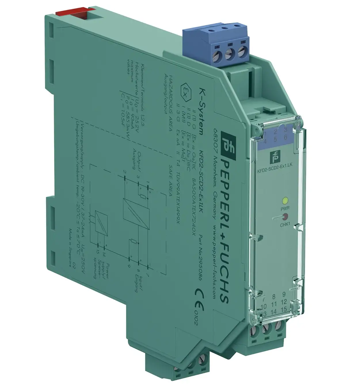 Pepperl+Fuchs KFD2-SCD2-Ex1.LK SMART Current Driver