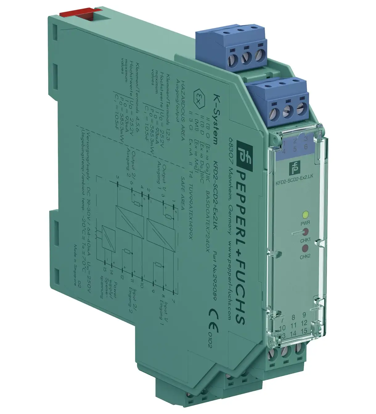 Pepperl+Fuchs KFD2-SCD2-Ex2.LK SMART Current Driver