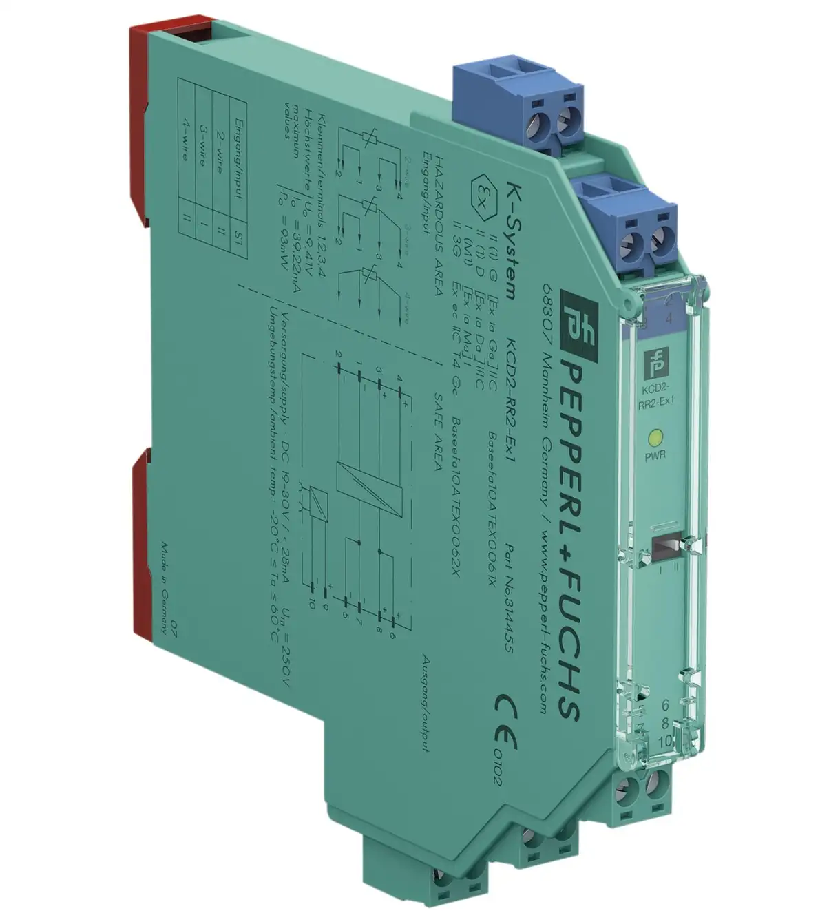 Pepperl+Fuchs KCD2-RR2-Ex1 Resistance Repeater
