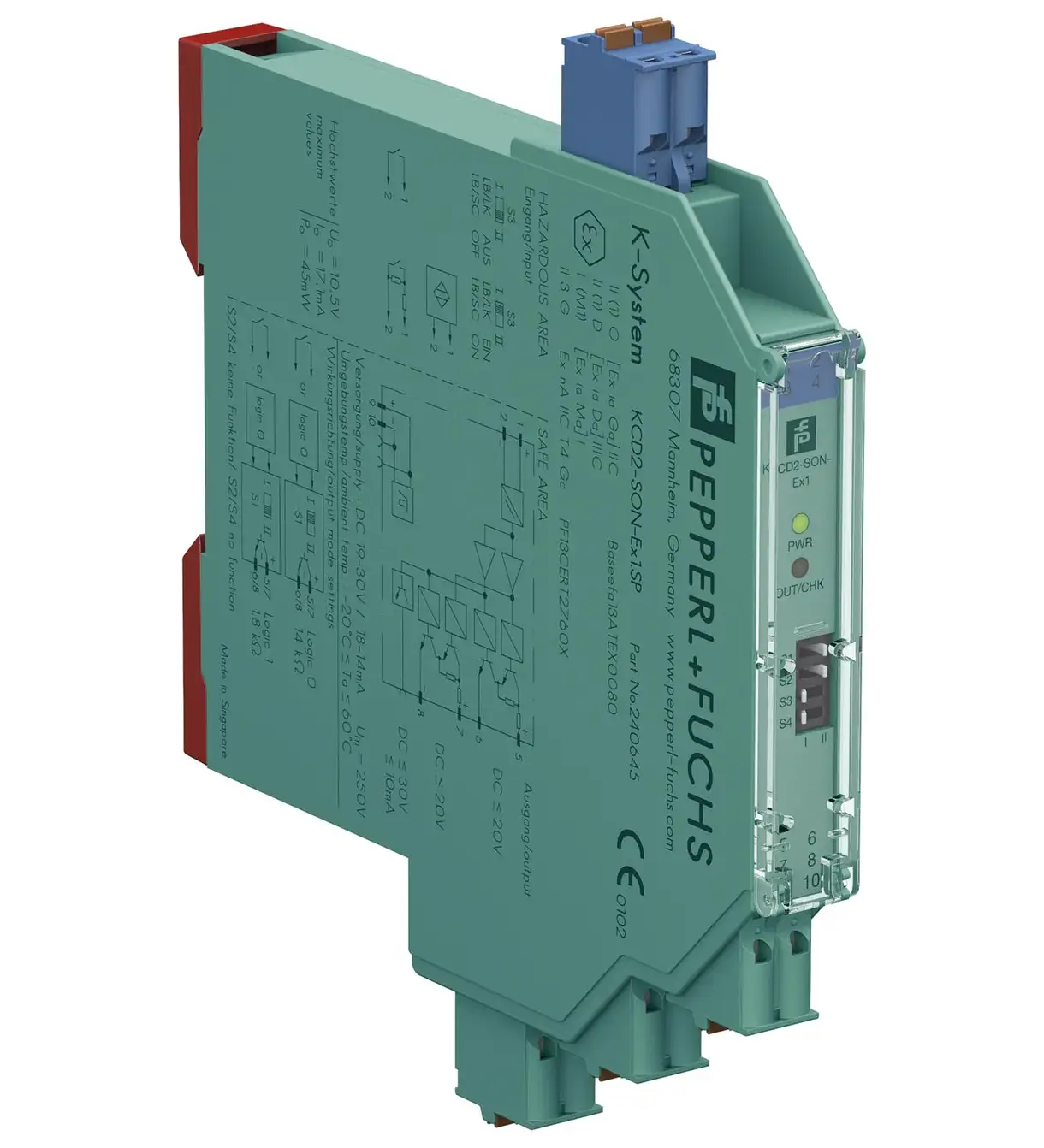 Pepperl+Fuchs KCD2-SON-Ex1.SP Switch Amplifier