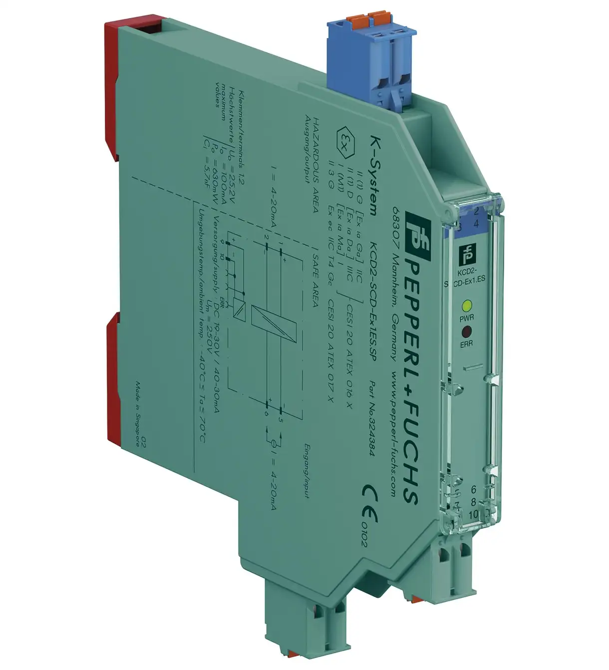 Pepperl+Fuchs KCD2-SCD-Ex1.ES.SP SMART Current Driver