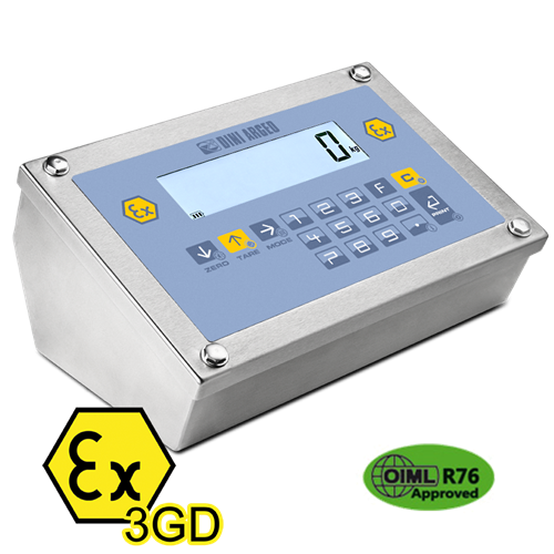 DINI ARGEO / DFWATEX3GD Weight Indicator for ATEX 2 & 22 Zones