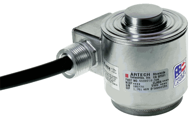ARTECH SS 90210 Tension & Comp. Canister Load Cell
