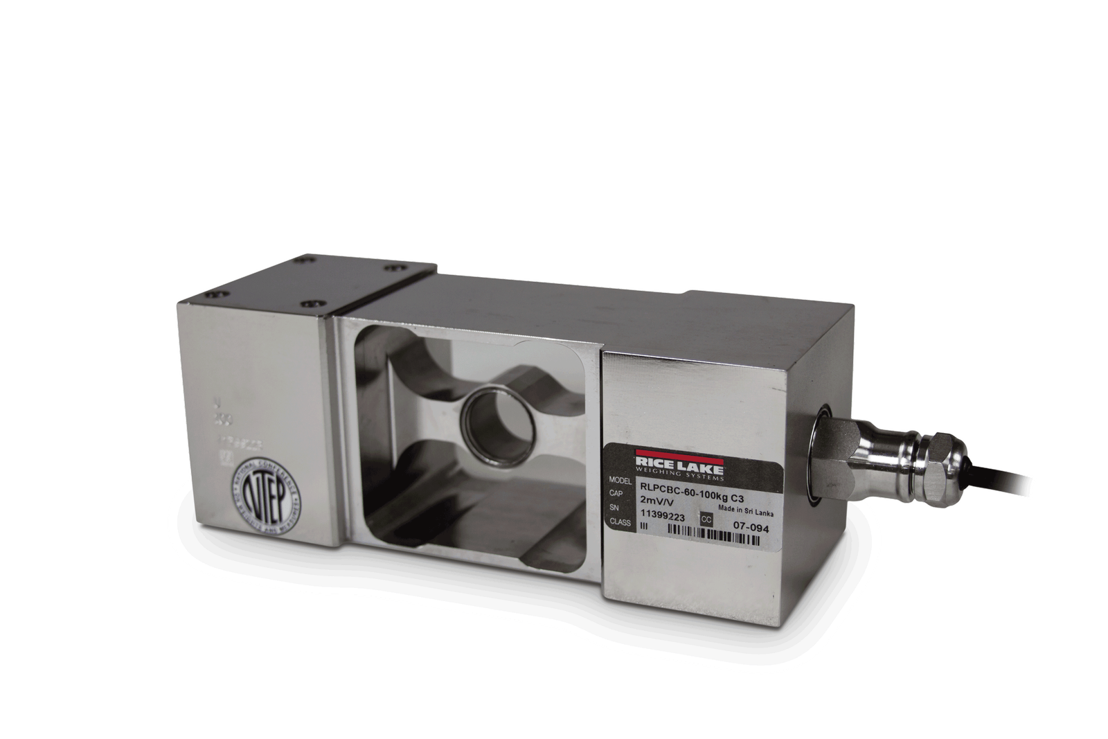Rice Lake RLPCBC-60 Stainless Steel, Single Point Load Cell