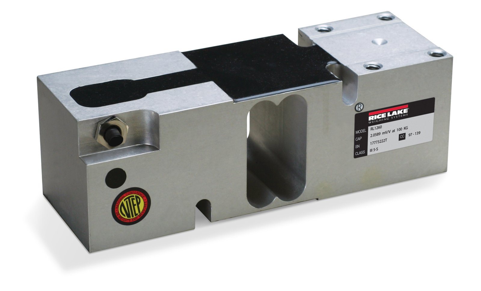Rice Lake RL1260 Aluminum, Single-point Load Cell