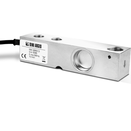 DINI ARGEO / SBX-1KL Series Shear Beam Load Cells, from 500kg to 2500kg