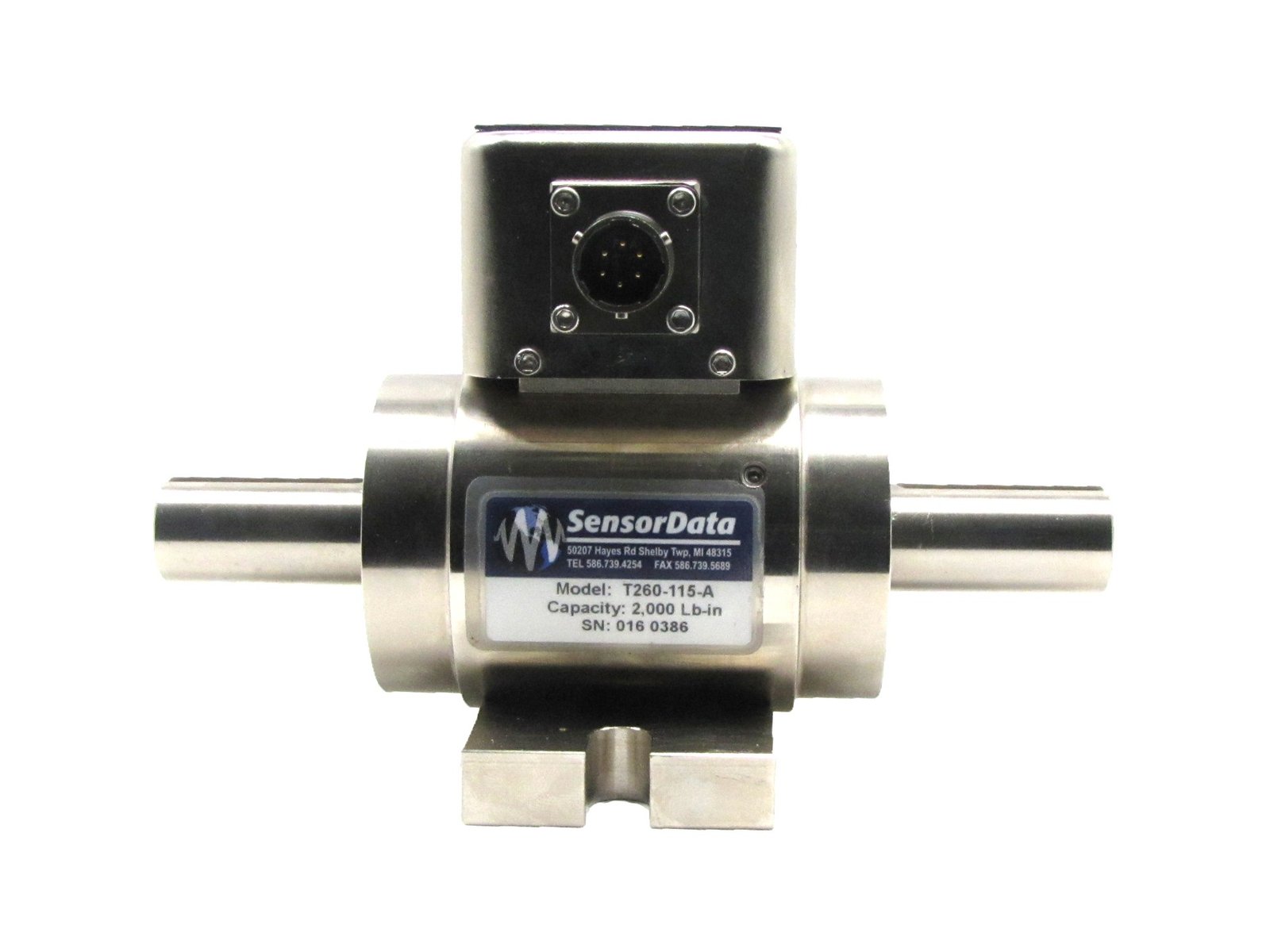SENSORDATA / Shaft Driven Capacity Coupled Torque Sensor T260
